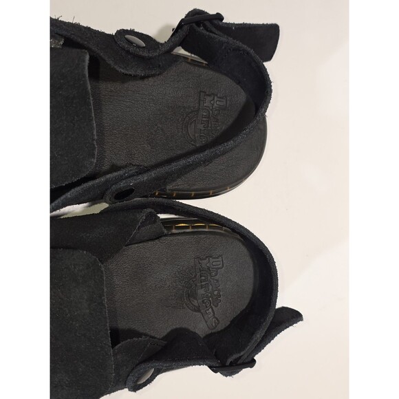 Dr. Martens Carlson Black Suede Slingback Mules Mens Size US 12 main image 7